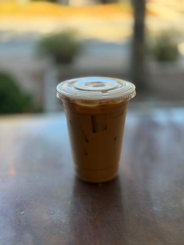 Iced Cardamom Coffee.