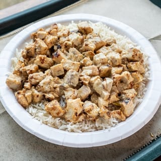 Coconut Chicken over Rice